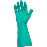 Gloves- Gren/Nitrile/lined/Lg