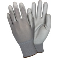 Gloves- Gry/PE coated/Md/12 CT