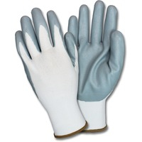 Gloves- Gry/Wht/Lg/Nitr Coat