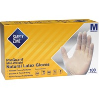 Gloves- Latex PF MD NAT 100B
