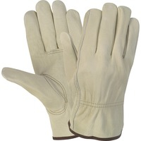 Gloves- Leather Work (M) Cream