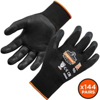 Gloves- Nitrile Coated (L) Blk