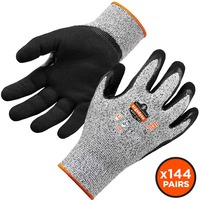 Gloves- Nitrile Coated (L) Gry