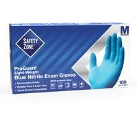 Gloves- Nitrile TX MD Blu 100B