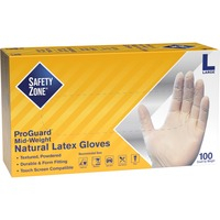 Gloves-Natural/LG/Powdered/Box