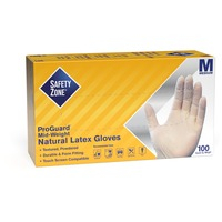 Gloves-Natural/MD/Powdered/Box