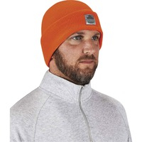 Hat- 6806 Knit Beanie Orange