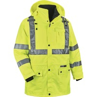 Jacket- 4in1 WP HiVis Yell LG