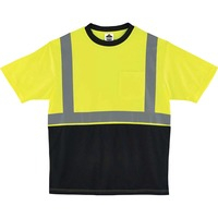 Shirt- T-shirt Rflct (M) Bk/Lm