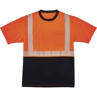 Shirt- T-shirt Rflct 2XL Bk/Og