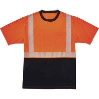 Shirt- T-shirt Rflct 3XL Bk/Og