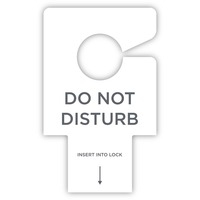 Sign- Do not Disturb 100/CT