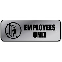 Sign- Employees Only