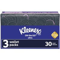 Tissue- Whte 3ply 30pch 1ct