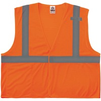 Vest- Mesh Rflct Pkt XS Orange