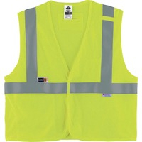 Vest- Rflct Flame Res S/M Lime
