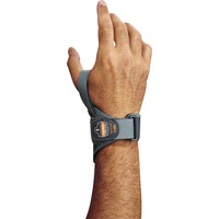 Wrist Suprt- Gray (M) slim R