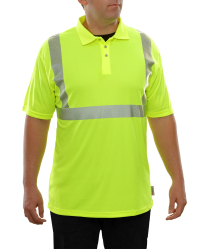 Shirt- Polo FB TRM Lime Med C2