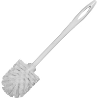 Brush- T/Bowl 10in Handle Whte