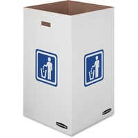 Trash Box- Wst/Recy 42G White