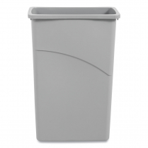 Container- Waste Slim 23Qt Blk