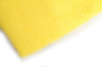 16x16 SHINE MICROFIBER TOWEL- INDIVIDUALLY PACKAGED - YELLOW