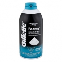 Gillette Sensitive Foamy Shave Cream | 12/Cse