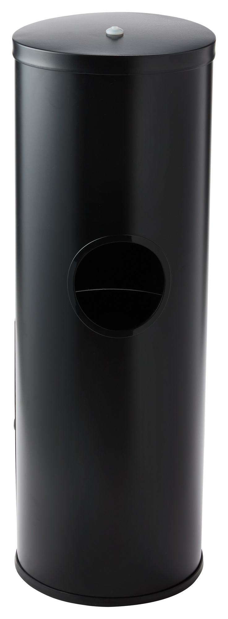 Stainless Steel Gym Wipes Dispenser (Black)