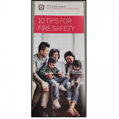 10 Tips for Fire Safety Brochures