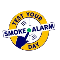 “Test Your Alarm Day” Decal - 9.5”x12.25” Full Color