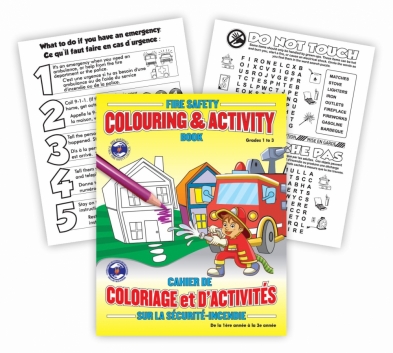 Grade 1-3 colouring activity bk