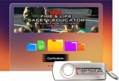 Fire and Life Safety Educator 4th Ed, Curriculum on USB