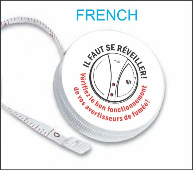 Tape Measure - French 50/Pkg.