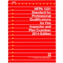 Standard for Professional Qualifications for Fire Inspector