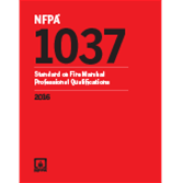 Standard on Fire Marshal Professional Qualifications, 2016