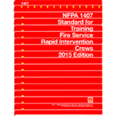 Standard for Training Fire Service Rapid Intervention Crews