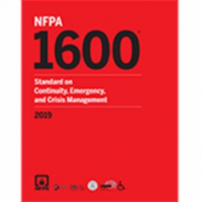 NFPA 1600 2019