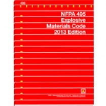 NFPA 495: Explosive Materials Code, 2013 Edition