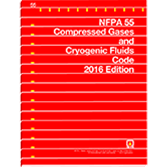 2016 NFPA 55: Compressed Gases and Cryogenic Fluids Code