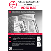 NFPA 70: National Electrical Code Tabs  2017 Edition