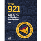 NFPA 921, Guide for Fire and Explosion Investigations