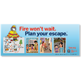 Fire Prevention Week Banner (2022) 4' x 10'