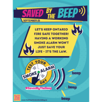 Saved by the beep - Poster English #1 (11x17) 25 / pk