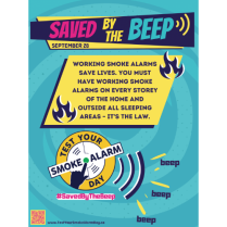 Saved by the beep - Poster English #2 (11x17) 25 / pk