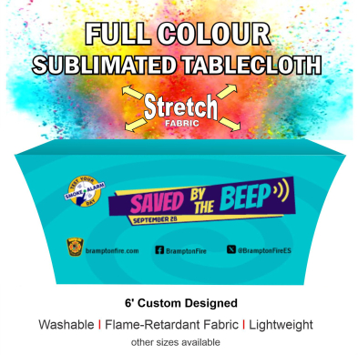 6' Stretch Tablecloth