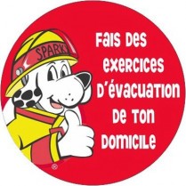 Plan and Practise Your Home Escape French Sticker - 100/RL