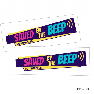 Stickers Saved by the Beep