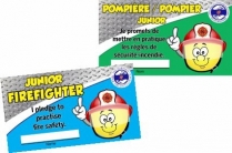 Junior Firefighter Wallet Cards Bil. 100/pkg