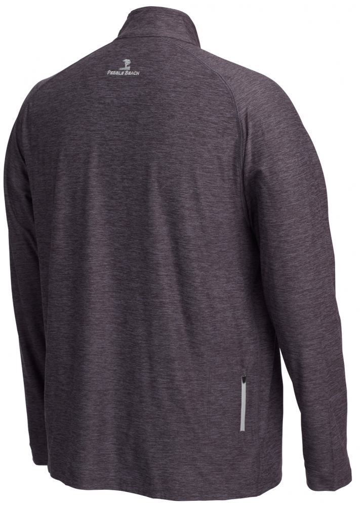 Style 7773 - Marled Jersey 1/4 Zip Tech Pullover