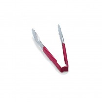 VOLLRATH TONGS 12" RED